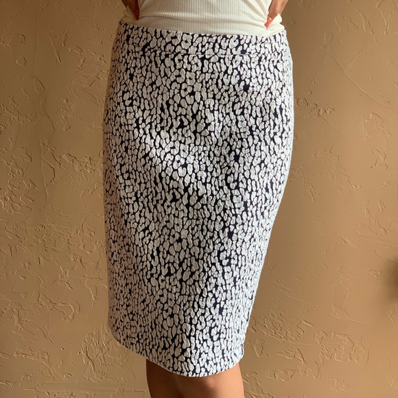 Michael Kors Dresses & Skirts - Michael Kors Mid-Length Navy Skirt size XL